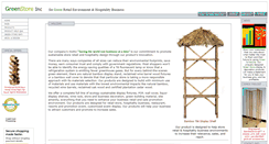 Desktop Screenshot of greenstoreinc.com