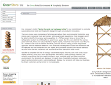 Tablet Screenshot of greenstoreinc.com